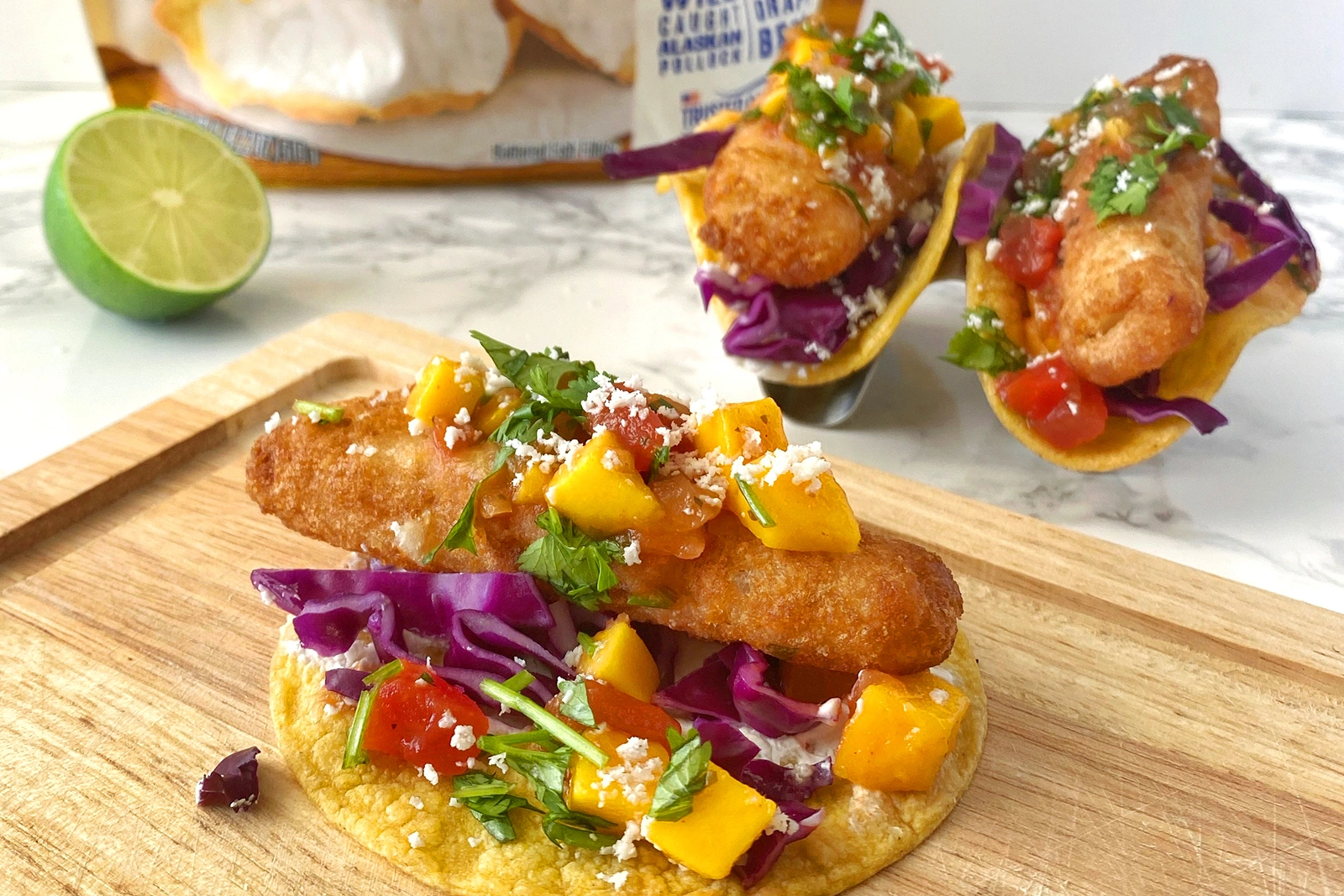 Sweet Fish Tacos Recipe Gorton's Seafood