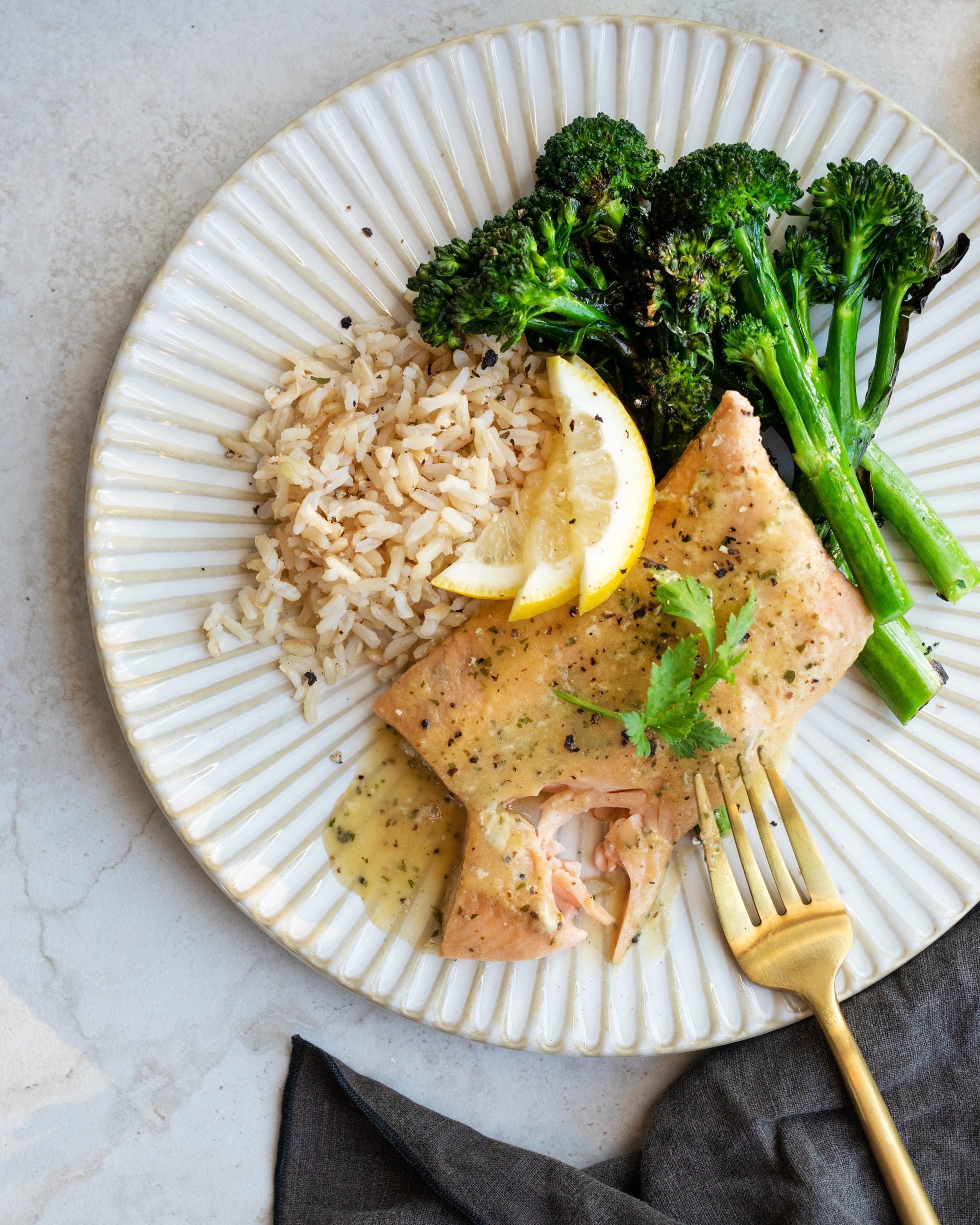 Salmon, Rice & Broccoli Recipe | Gorton's Seafood