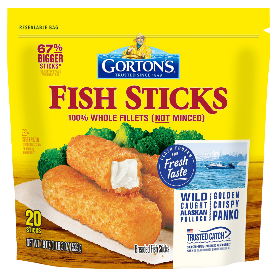 Fish Stick Po' Boy Recipe Gorton's Seafood