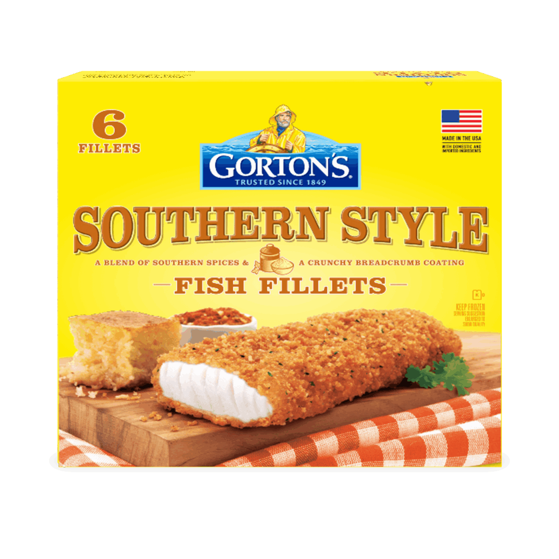 Box of Southern Style Fish Fillets