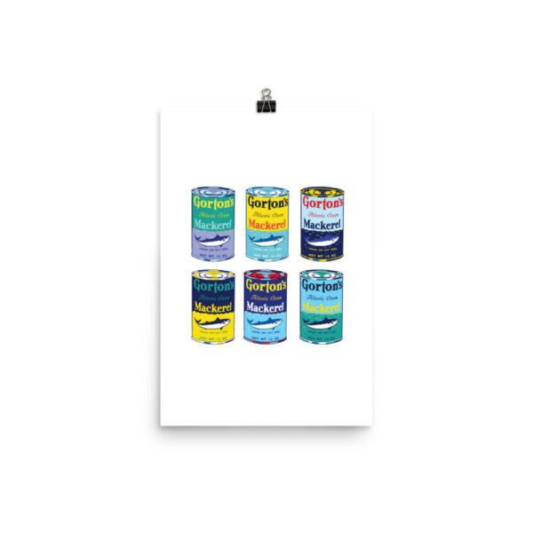 Pop Art Mackerel Poster - Image 2