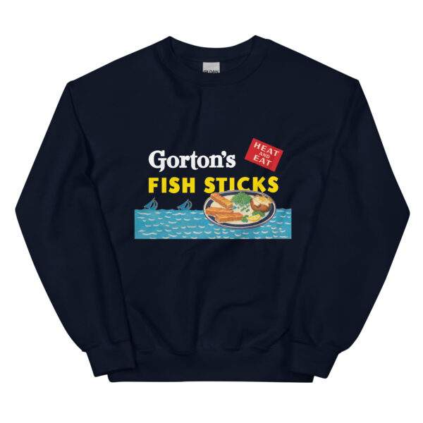 Fish Sticks Crewneck - White Logo - Image 2