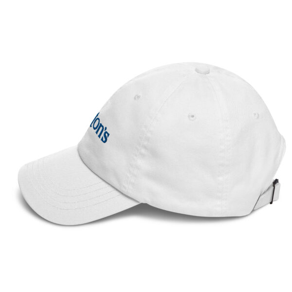Baseball Hat – Blue Logo - Image 7