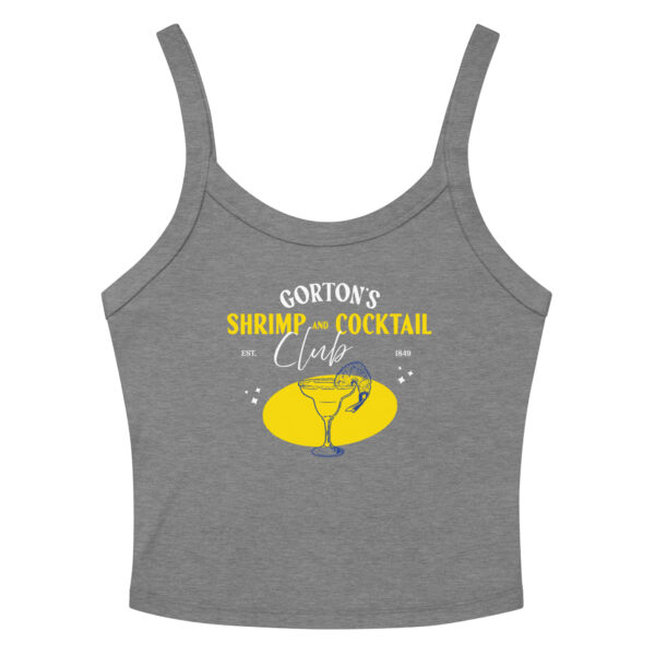 Shrimp and Cocktail Club Tank Top - Gray